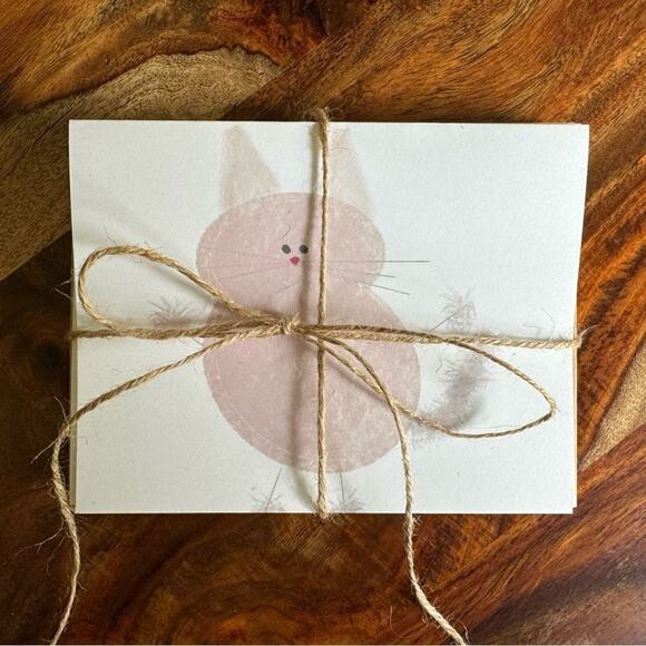 NWT Greeting Cards Thank You Notes for Cat Lovers 6 w/Envelopes Custom B… - Picture 3 of 3